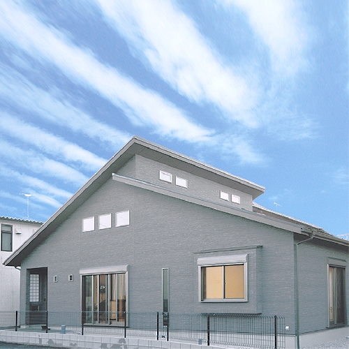 住み慣れた土地に建替えた<br>夫婦で楽しむ平屋
